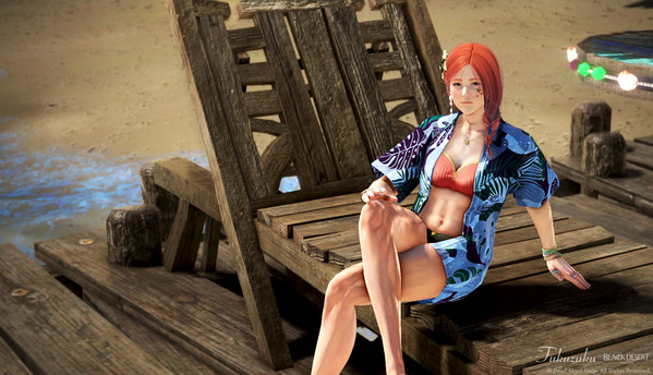 黒い砂漠 [VK]バダッカ：トロピカルショートパンツ衣装