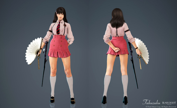 黒い砂漠 ウサ [WS]アカデミア衣装