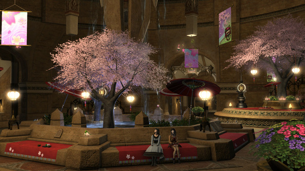 FF14 プリンセスデーと扇の舞踊