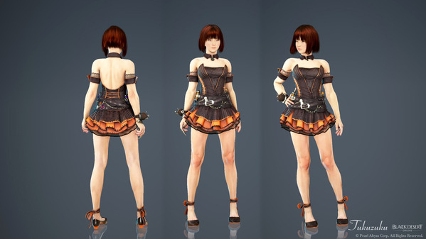 黒い砂漠 リトルサマナー [LS]パンプキン衣装