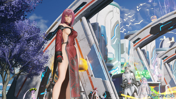 PSO2NGS ヨウャリィハウ紅 コスチューム