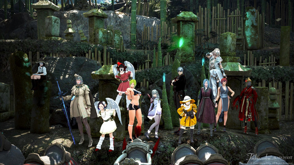 黒い砂漠 荷車象ツアー13