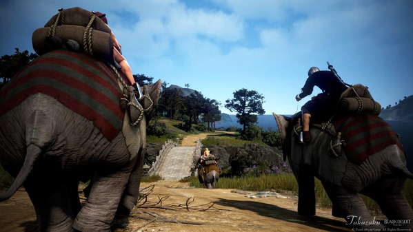 黒い砂漠 荷車象ツアー27