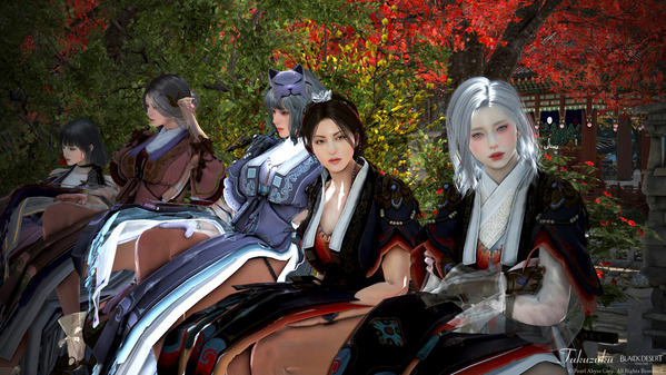 黒い砂漠 オアシスBDO紅葉撮影会016
