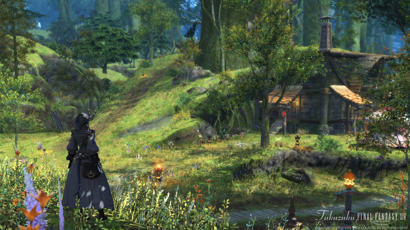 FF14 黒衣森：東部森林 ホウソーン家の山塞