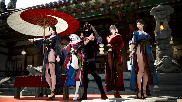 黒い砂漠 日本庭園撮影会28
