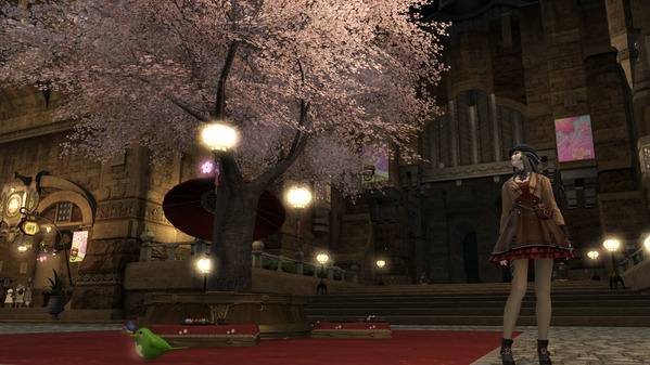 FF14 ウルダハ 桜 装飾