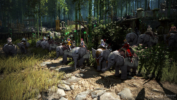 黒い砂漠 荷車象ツアー11