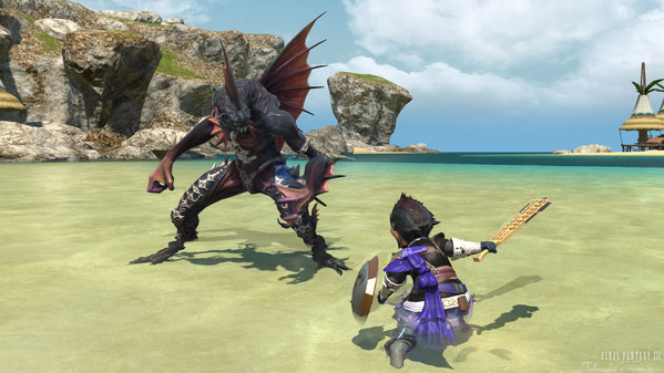 FF14 ナイト ララフェル