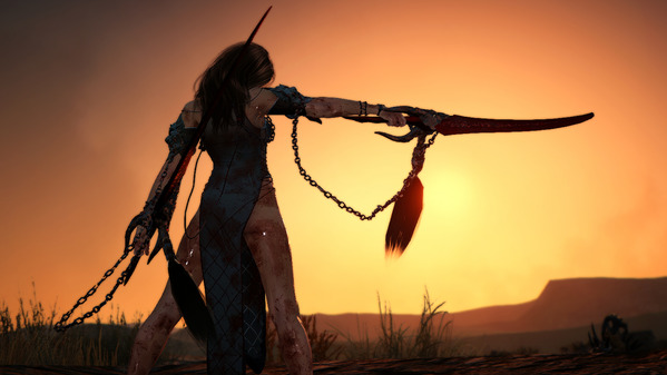 黒い砂漠 ラン 白影華 アバター