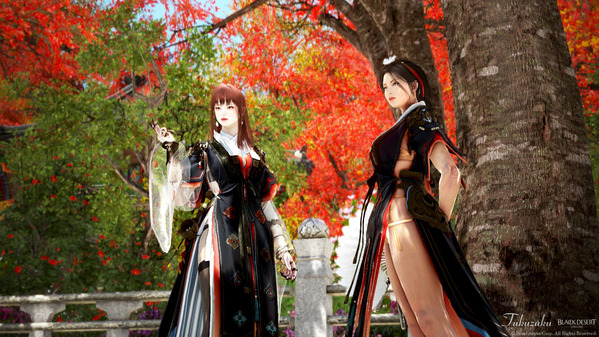 黒い砂漠 オアシスBDO紅葉撮影会043
