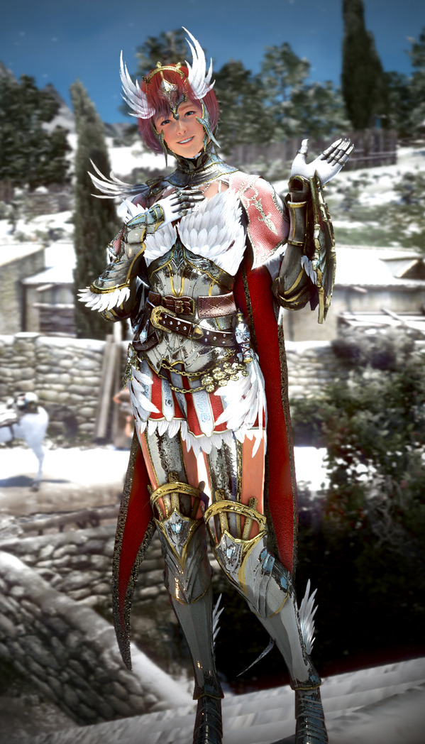 黒い砂漠 ヴァルキリー ベンスルラ武器、衣装セット アバター