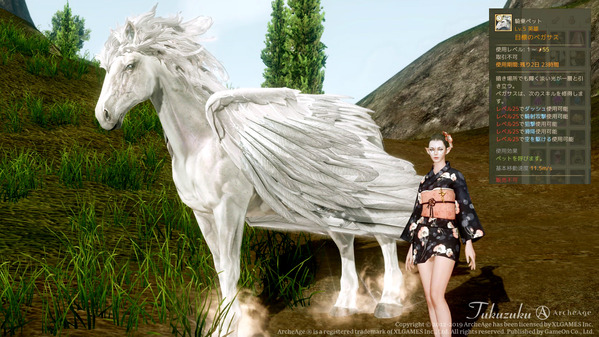 ArcheAge 騎乗ペット ペガサス