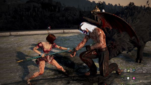 イベント黒い砂漠の世界に現れた 天使と悪魔