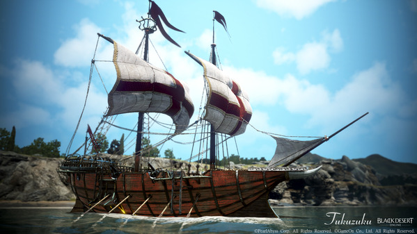 黒い砂漠 エフェリア護衛艦