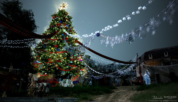 黒い砂漠 ハイデル クリスマス装飾