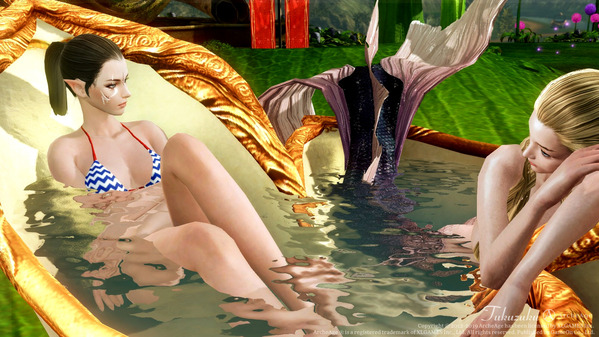 ArcheAge エルフ 甘美な誘惑バスタブ