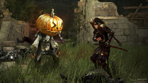 黒い砂漠 廃城跡 お化けカボチャ ハロウィンイベント