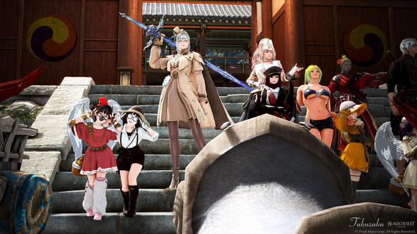 黒い砂漠 荷車象ツアー34