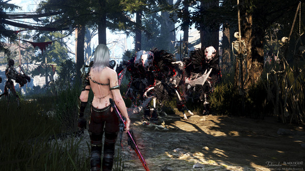 黒い砂漠 ヘッセ聖域[エルビア] ドラカニア