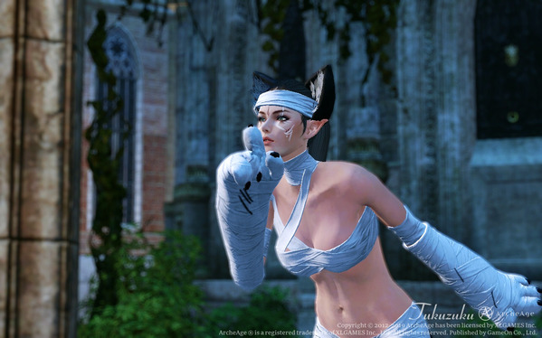 ArcheAge エルフ 呪われたミイラ アバター