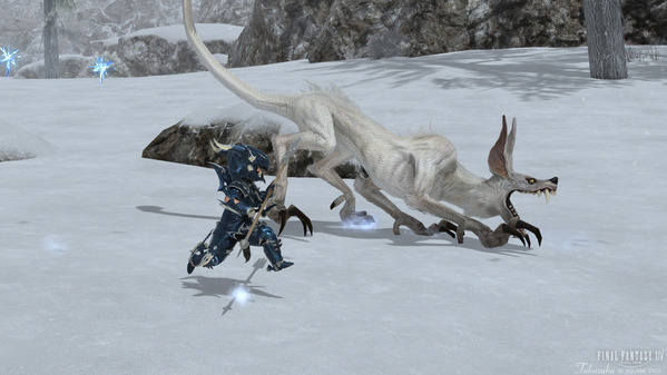 FF14 ララフェル 竜騎士 クルザス
