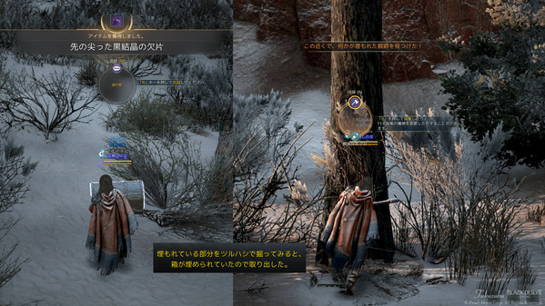 黒い砂漠 何かを埋めた痕跡 謎の箱