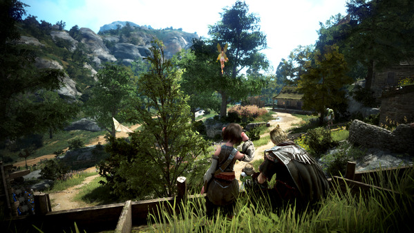 黒い砂漠 ルルピーの名所巡りの旅 フローリン村の風景