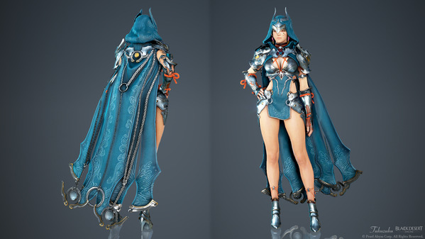 黒い砂漠 碧い夜衣装 レンジャー