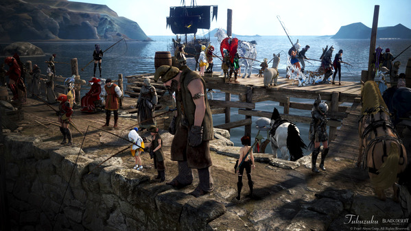 黒い砂漠 イベント GMと共に過ごすエフェリア釣りカフェ