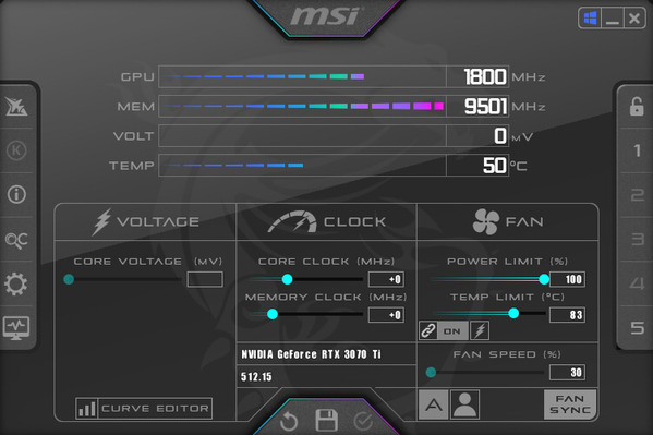 FF14 RTX3070Ti標準 Benchmark03