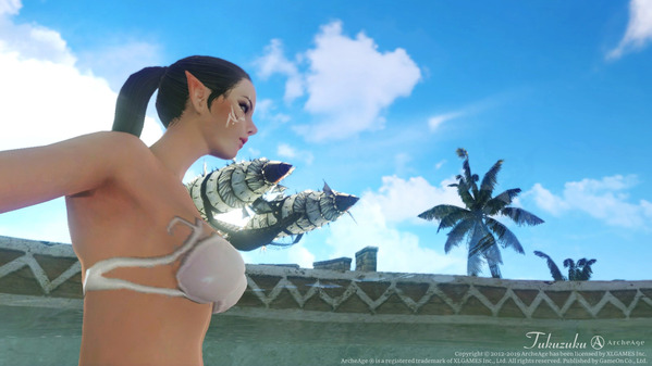 ArcheAge エルフ ゴールドタン港