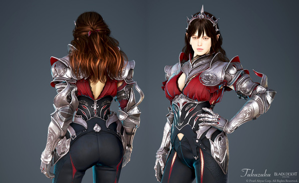 黒い砂漠 ダークナイト [DK]ロゼレーヌ衣装