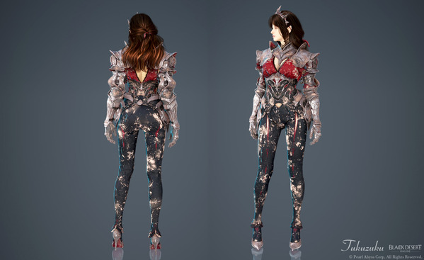 黒い砂漠 ダークナイト [DK]ロゼレーヌ衣装 耐久度0