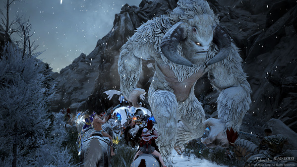 黒い砂漠 覇王ピーク討伐 ドタバタ雪花雪原