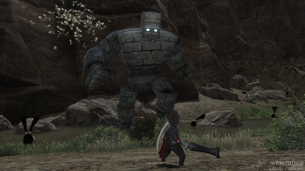 FF14 ドラクエXコラボ ゴーレム