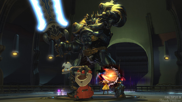 FF14 ララフェル 魔導城プラエトリウム 魔道コロッサス