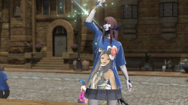 FF14 マシャ・デイリーチュニック:オーバーサイズ アウラ