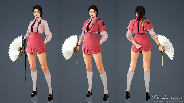 黒い砂漠 ウサ [WS]アカデミア衣装