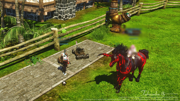 ArcheAge ブルーソルト商会クエスト 農業用トラクター