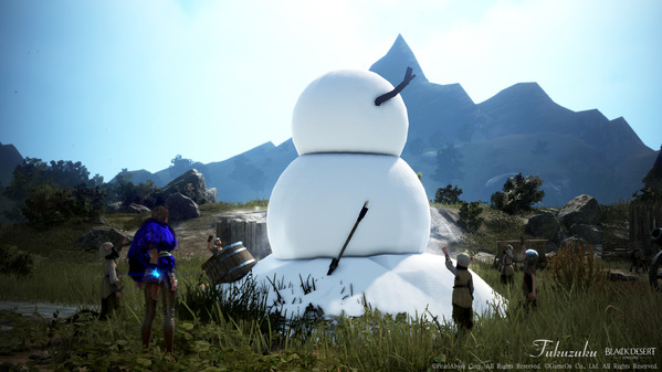 黒い砂漠 クリスマスイベント スノーマン