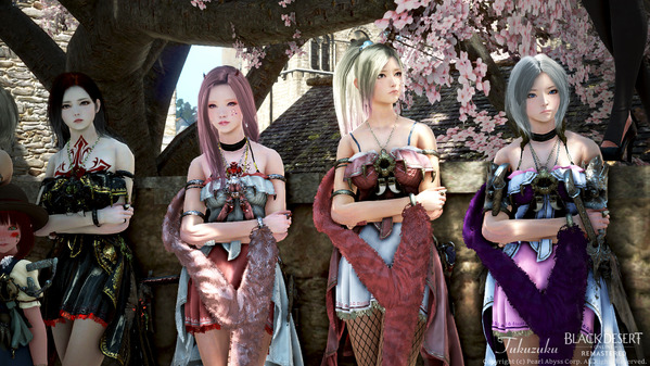 黒い砂漠 春ラン漫_お花見撮影会19