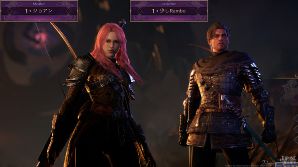 ThroneAndLiberty マイキャラクター