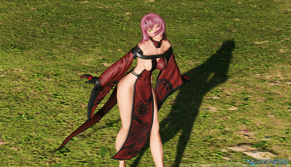 PSO2NGS ヨウャリィハウ紅 コスチューム
