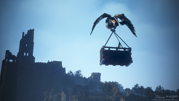 黒い砂漠 グリフォンタクシー