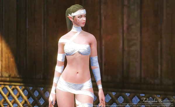 ArcheAge エルフ 呪われたミイラ アバター