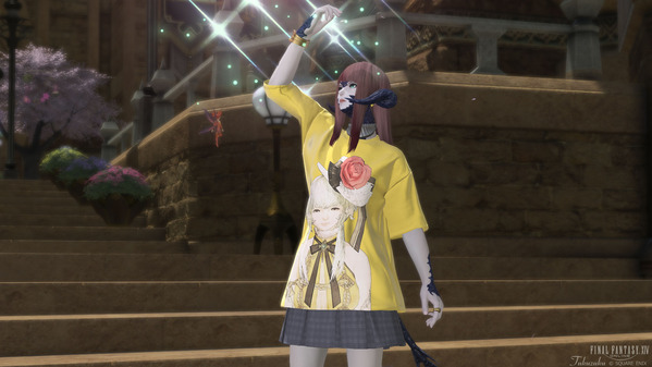 FF14 ナルミ・デイリーチュニック:オーバーサイズ アウラ