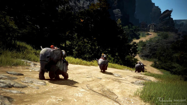 黒い砂漠 荷車象ツアー40