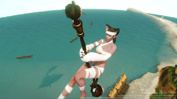 ArcheAge ハロウィン飛行 リリカのマジカルブルーム