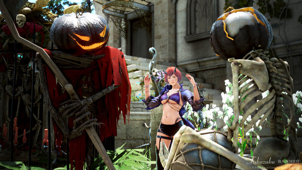 黒い砂漠 ヴァルキリー [VK]マルシェル衣装 ハロウィン